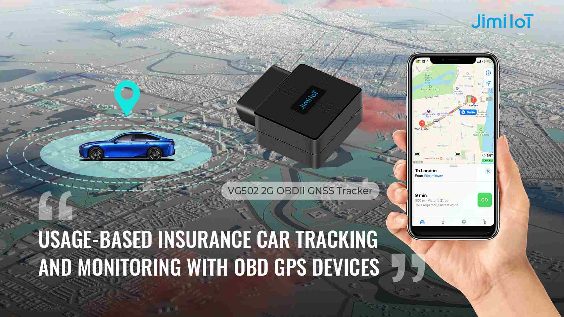 UsageBased Insurance Car Tracking and Monitoring with OBD GPS Devices