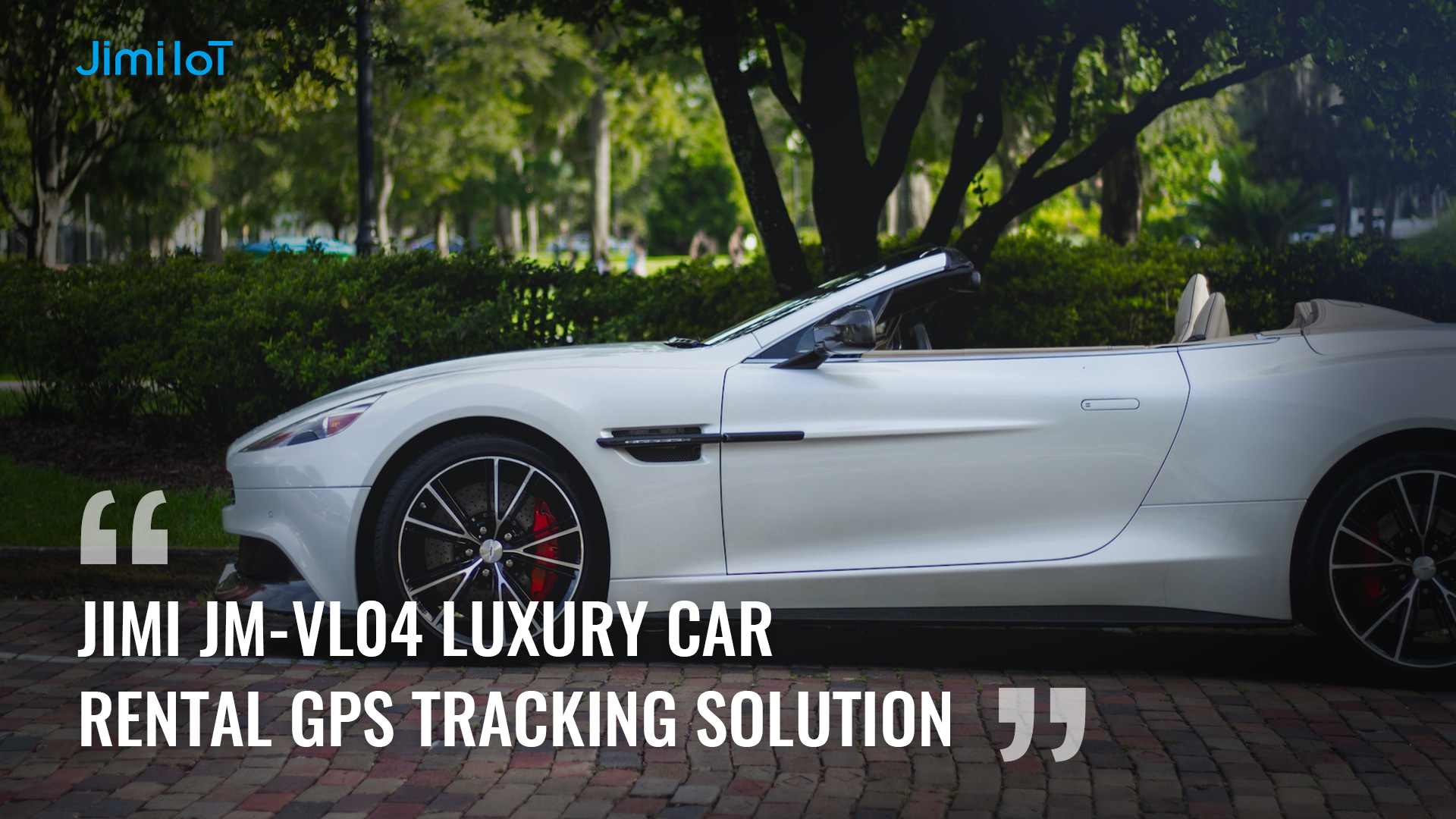 Jimi JMVL04 Luxury Car Rental GPS Tracking Solution Jimi IoT