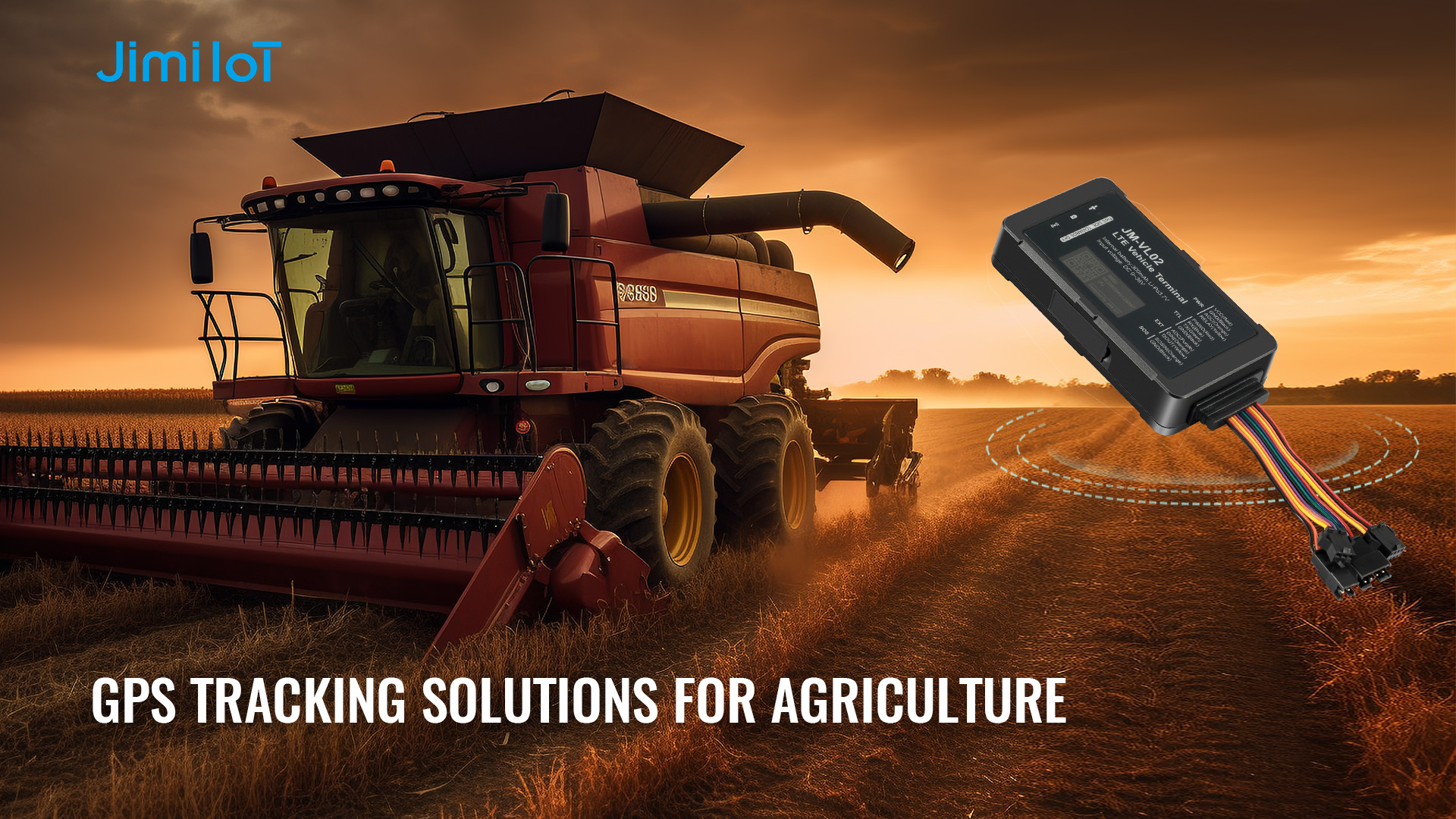 GPS Tracking Solutions for Agriculture Jimi IoT